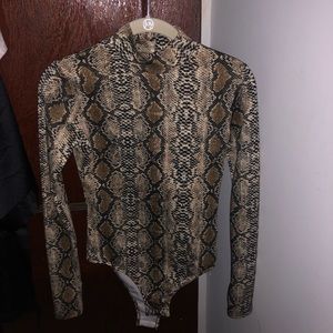 Snakeskin Bodysuit